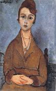 Amedeo Modigliani Young Lolotte (mk39) painting